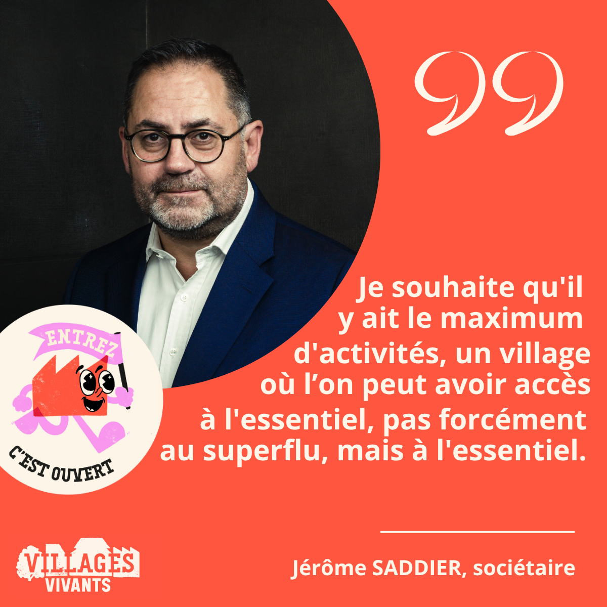 Jerome Rapp PAROLE D'INVESTISSEUR.SES : JERÔME SADDIER | Villages Vivants ...
