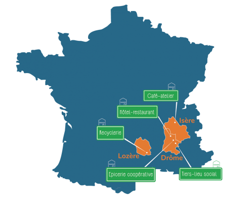 carte de France 5 PROJ3